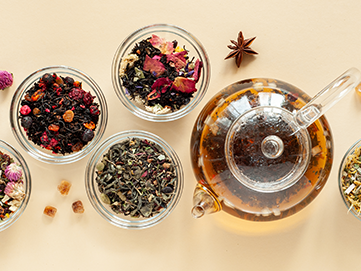Herbal tea for winter